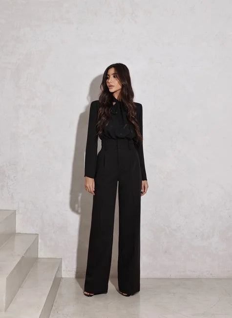 Tailored Pants with Double Belt Loop – DOT