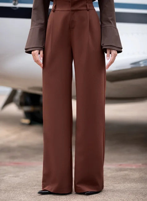 Tailored Pants with Double Belt Loop – DOT
