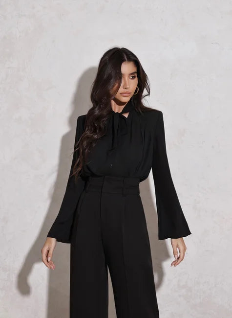 Tailored Pants with Double Belt Loop – DOT