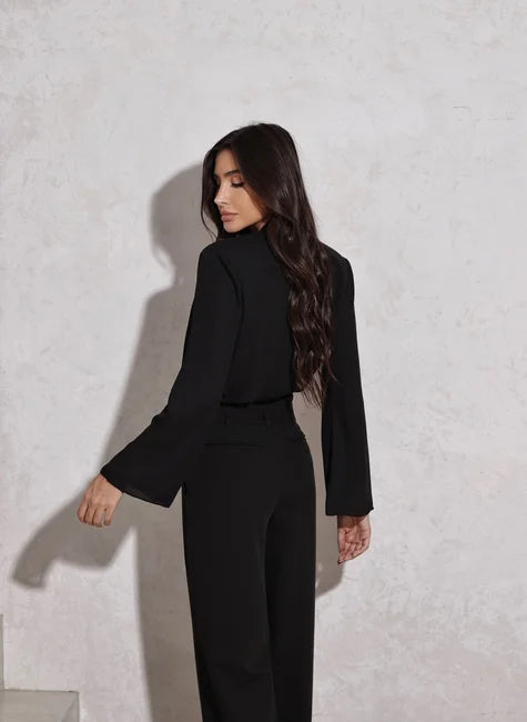 Tailored Pants with Double Belt Loop – DOT