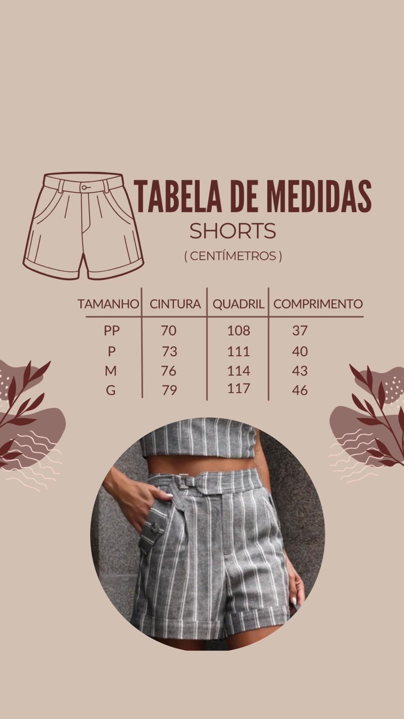 DOT Striped Linen Cropped Top & Shorts Set