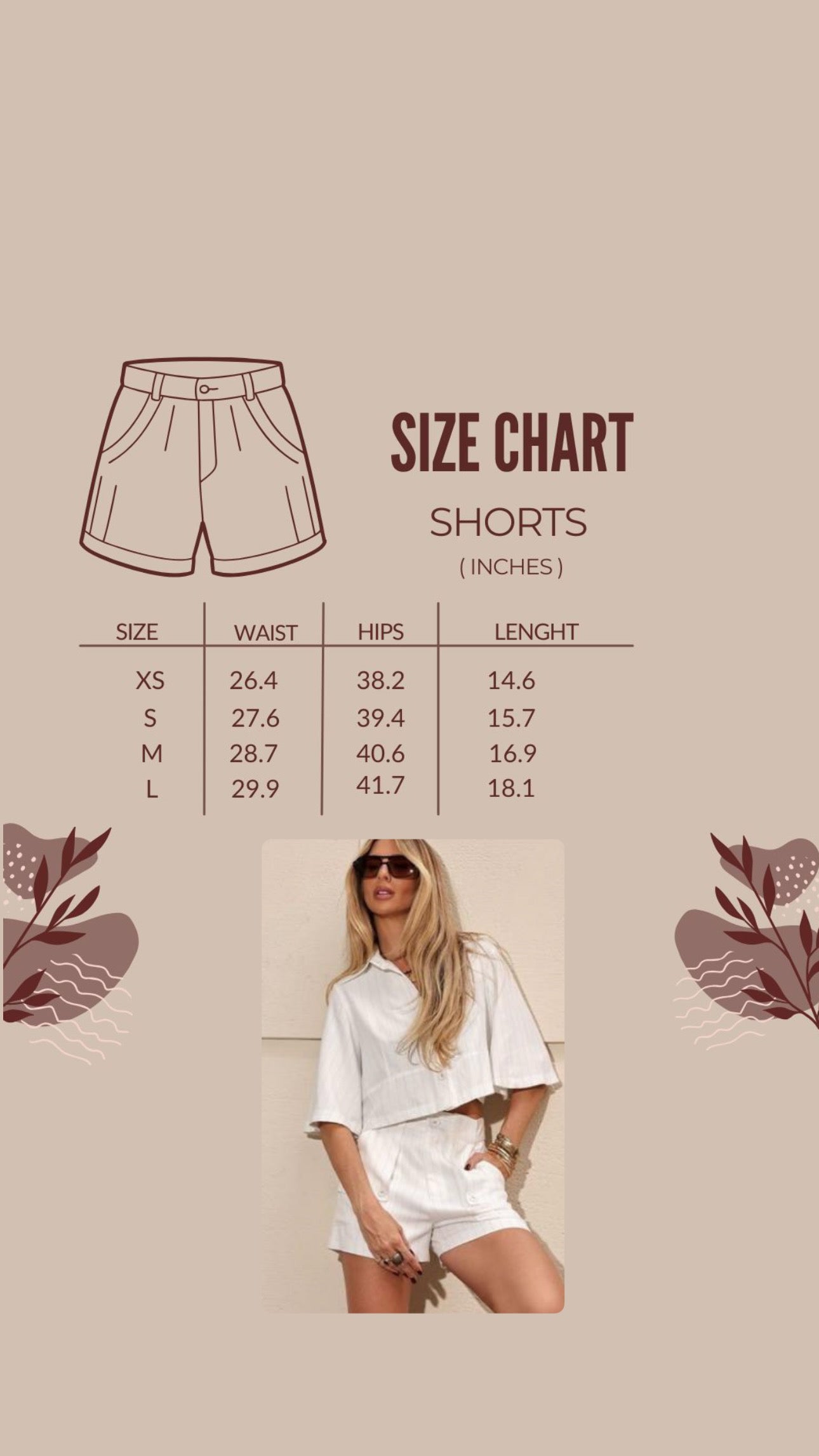 Pinstripe Two-Piece Set: Cropped Shirt & Shorts