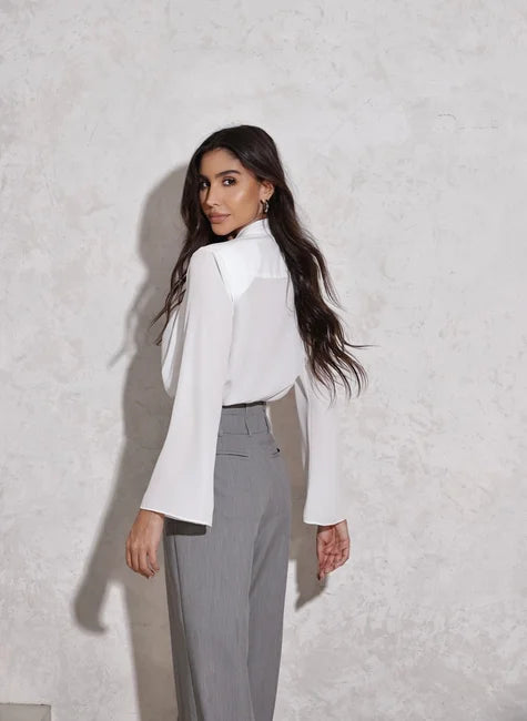 Tailored Pants with Double Belt Loop – DOT